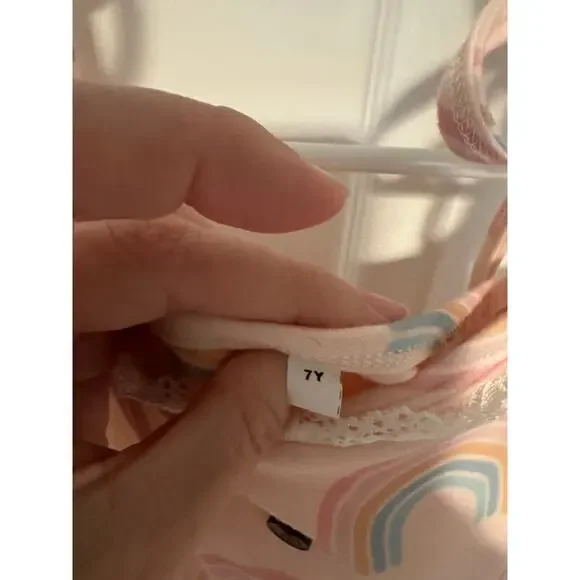 Jane + Jo Lucky Rainbows Twirl Dress size 7 - Picture 3 of 8